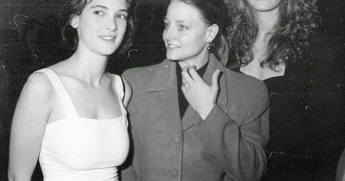 Winona, Jodie e Julia em 1989. | Cinexcepción