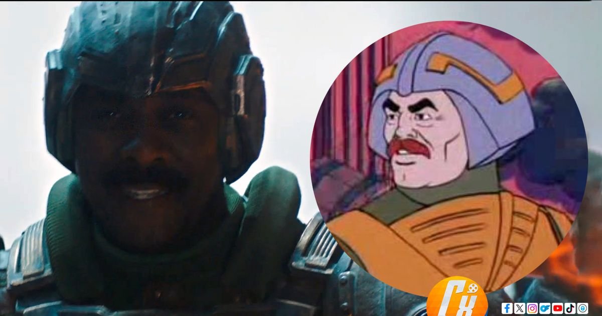 Idris Elba comme homme d'armes. | Cinexcepción