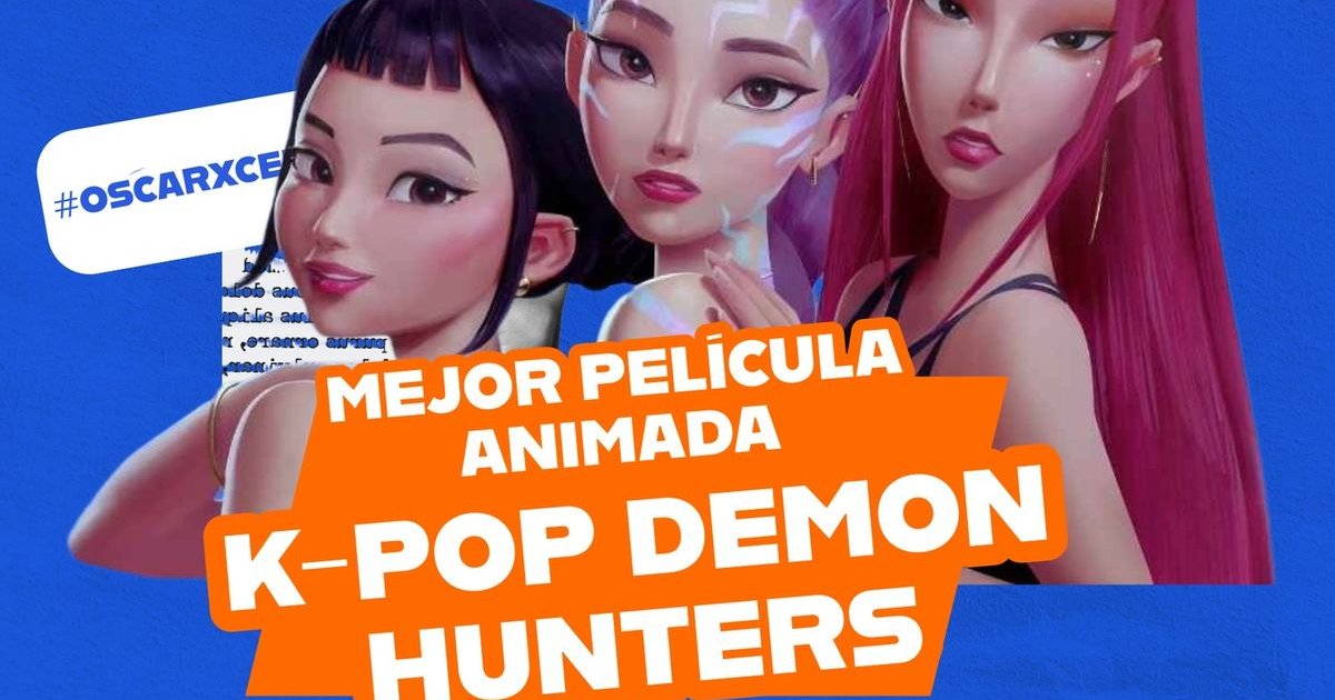 Um triunfo, #K-PopDemonHunters ganha o prêmio de melhor filme de animação. | Cinexcepción