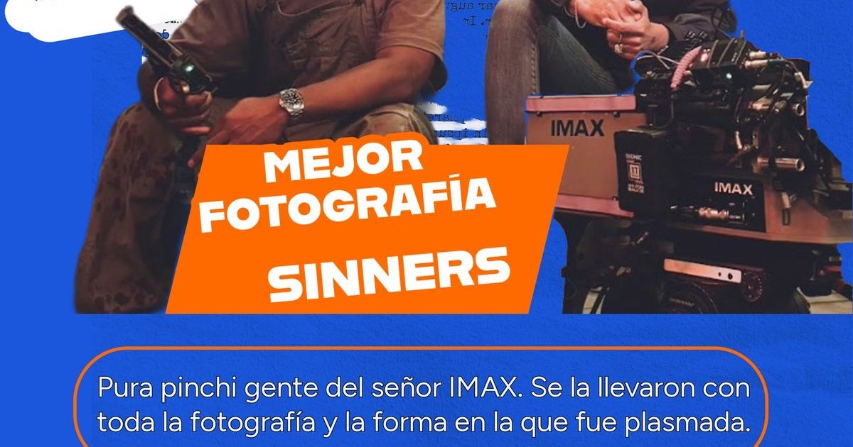 #Sinners va con todo, y ahora se llevó Mejor Fotografía. Bastante merecido. | Cinexcepción