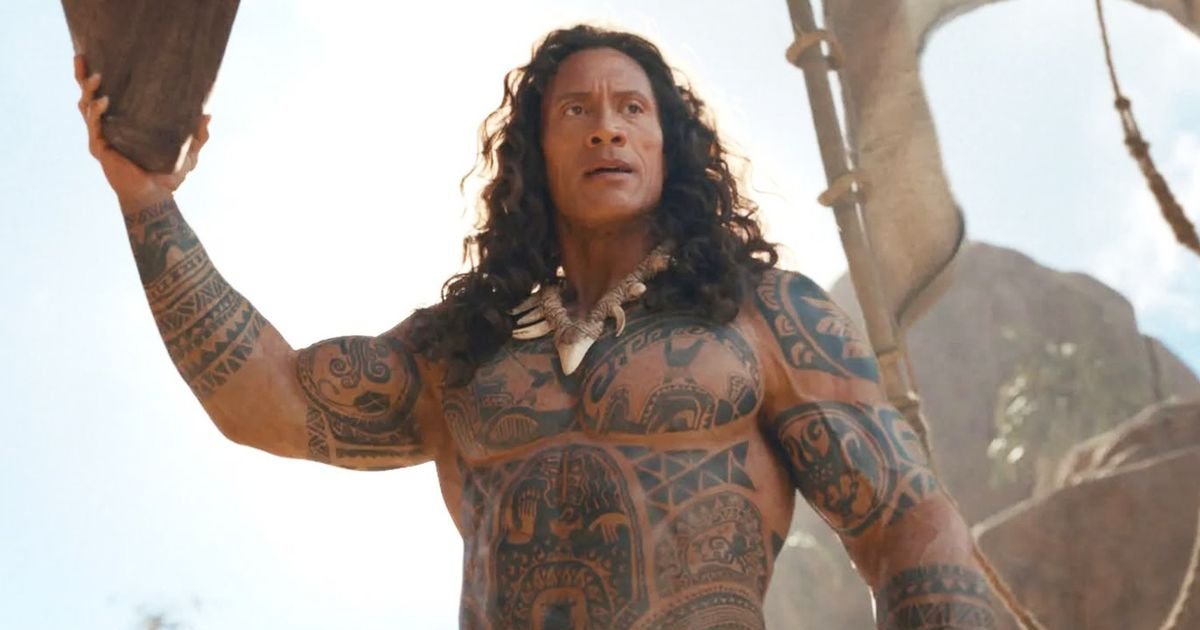Primer vistazo a Dwayne The Rock Johnson como Maui en el Live-Action de #Mo | Cinexcepción