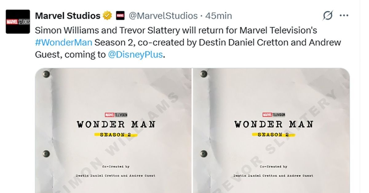 OFFICIEL : 'Wonder Man' aura une deuxième saison. | Cinexcepción