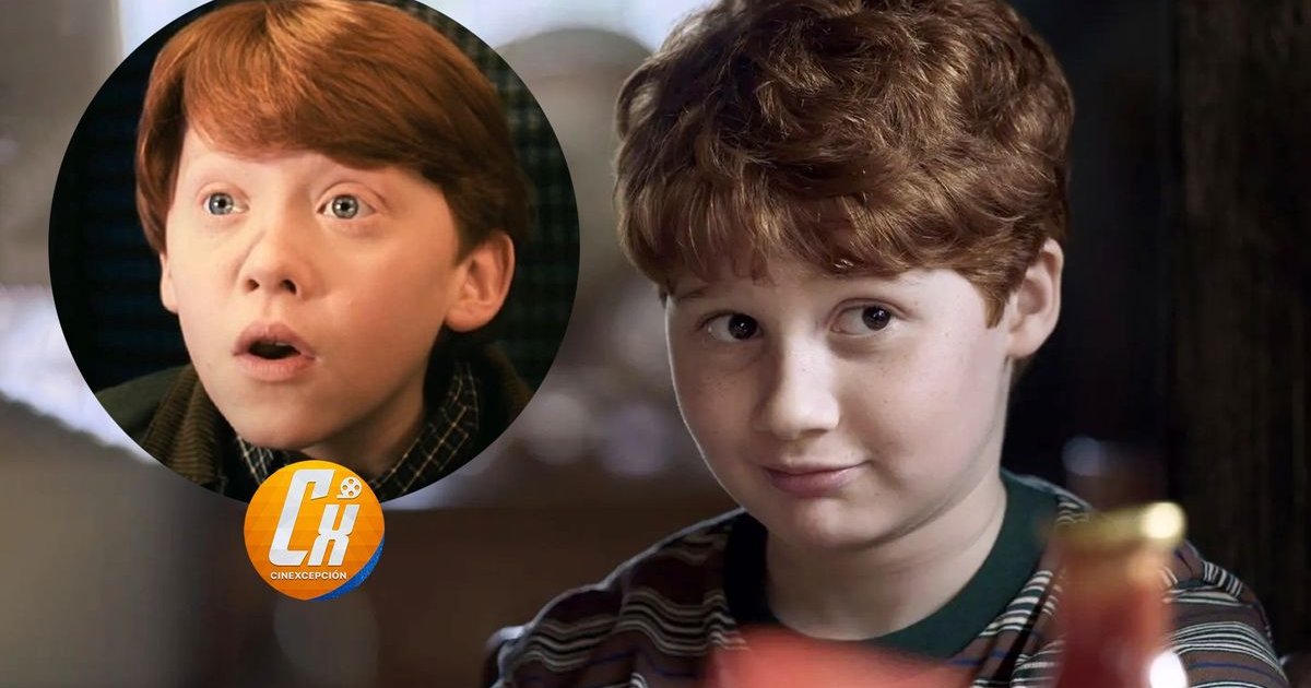 OFFIZIELL: Schauen Sie sich zum ersten Mal #AlastairStout als RON WEASLEY in der | Cinexcepción