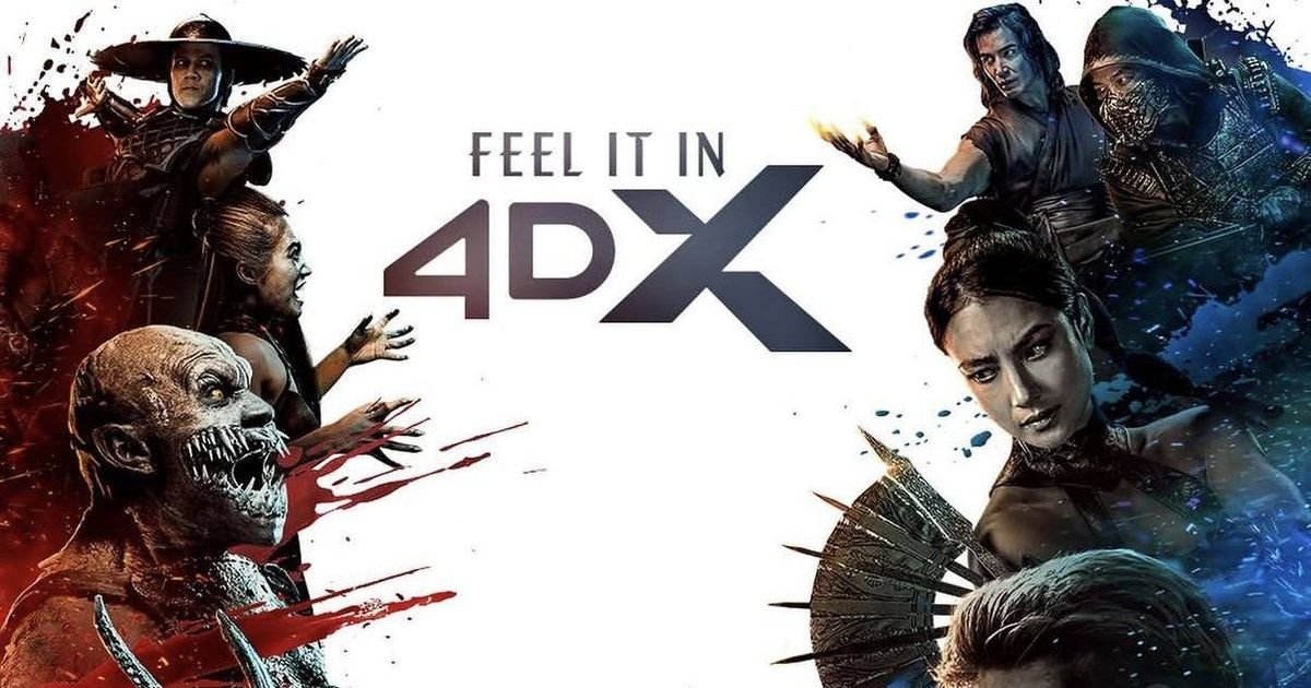 Novo pôster de Mortal Kombat II para 4DX. | Cinexcepción