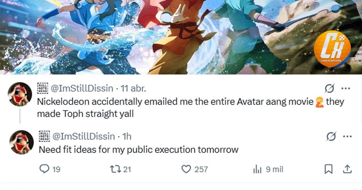 La nueva película de Avatar: The Last Airbender ya SE FILTRÓ COMPLETA en in | Cinexcepción