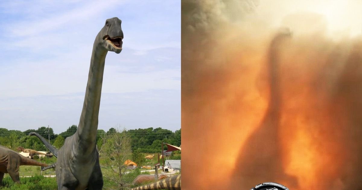 ¡Se volvió canon de golpe! Un dinosaurio animatrónico de 60 toneladas valió | Cinexcepción