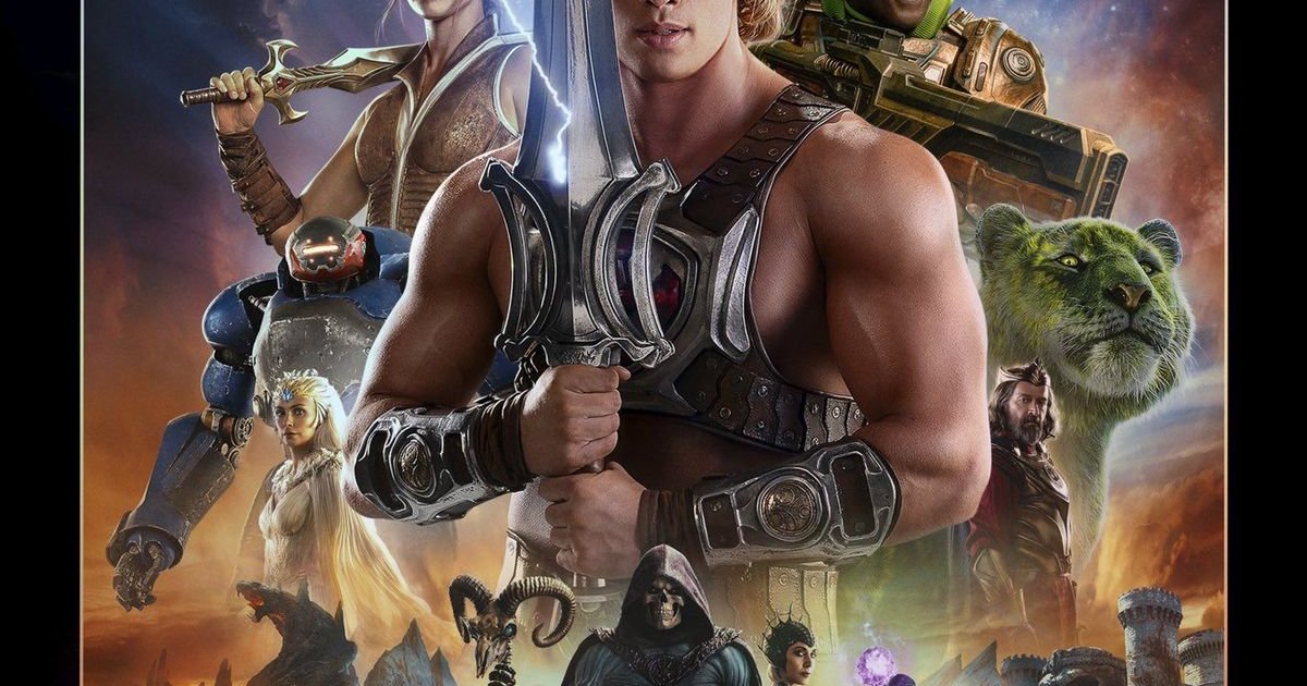 Novo pôster de He-Man e os mestres do universo. | Cinexcepción