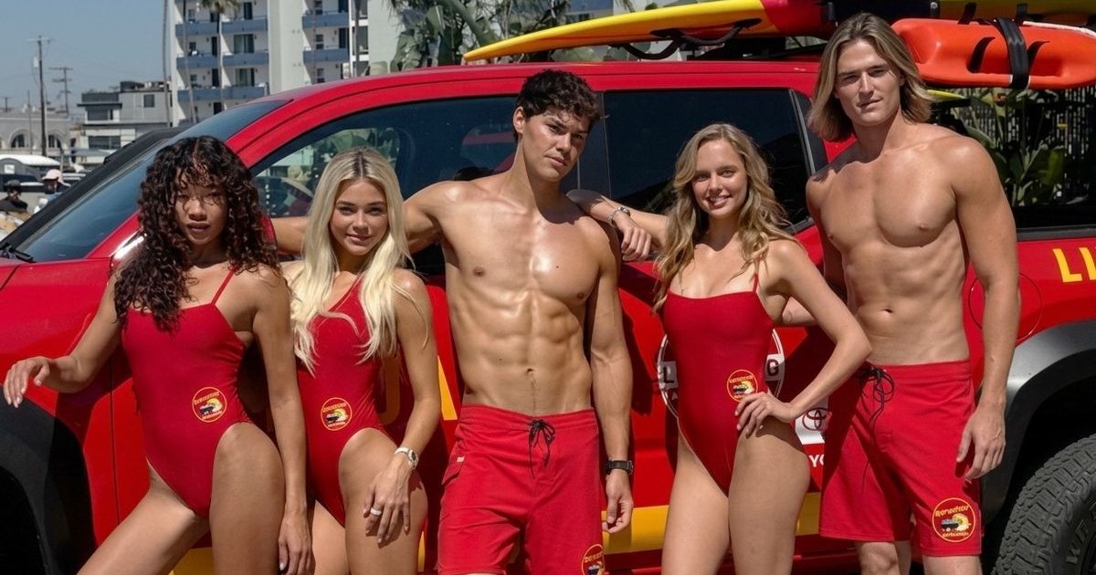Erstes offizielles Bild vom Relaunch der Baywatch-Reihe. | Cinexcepción