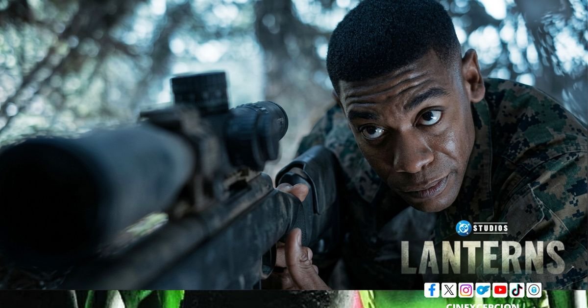 #AaronPierre dans le rôle de John Stewart dans la série HBO Max 'LANTERNS'. | Cinexcepción