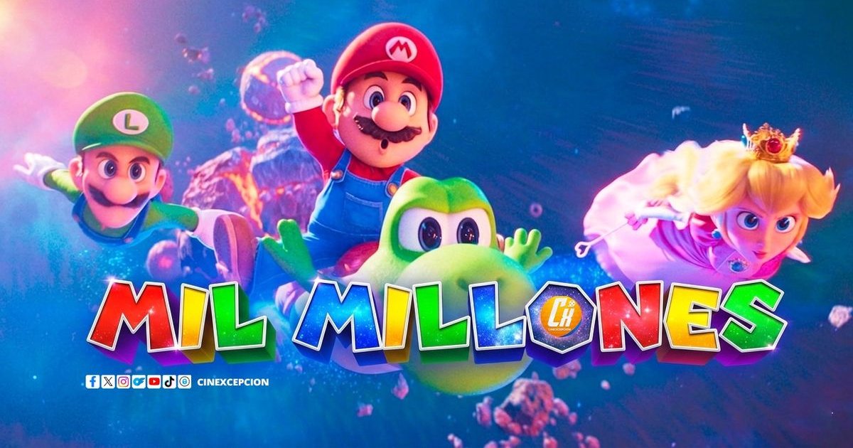 The Super Mario Galaxy Movie es la primera película del año en recaudar mil | Cinexcepción