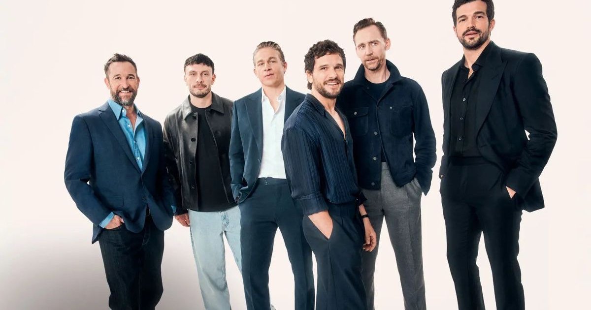 Noah Wyle, Richard Gadd, Charlie Hunnam, Kit Harington, Tom Hiddleston und Paul | Cinexcepción