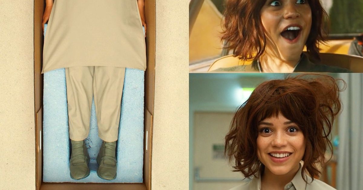 Unveröffentlichte Bilder von Jenna Ortega lächelnd. | Cinexcepción