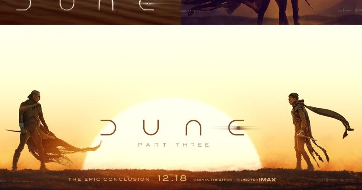 Die Dune-Filmtrilogie auf Postern | Cinexcepción