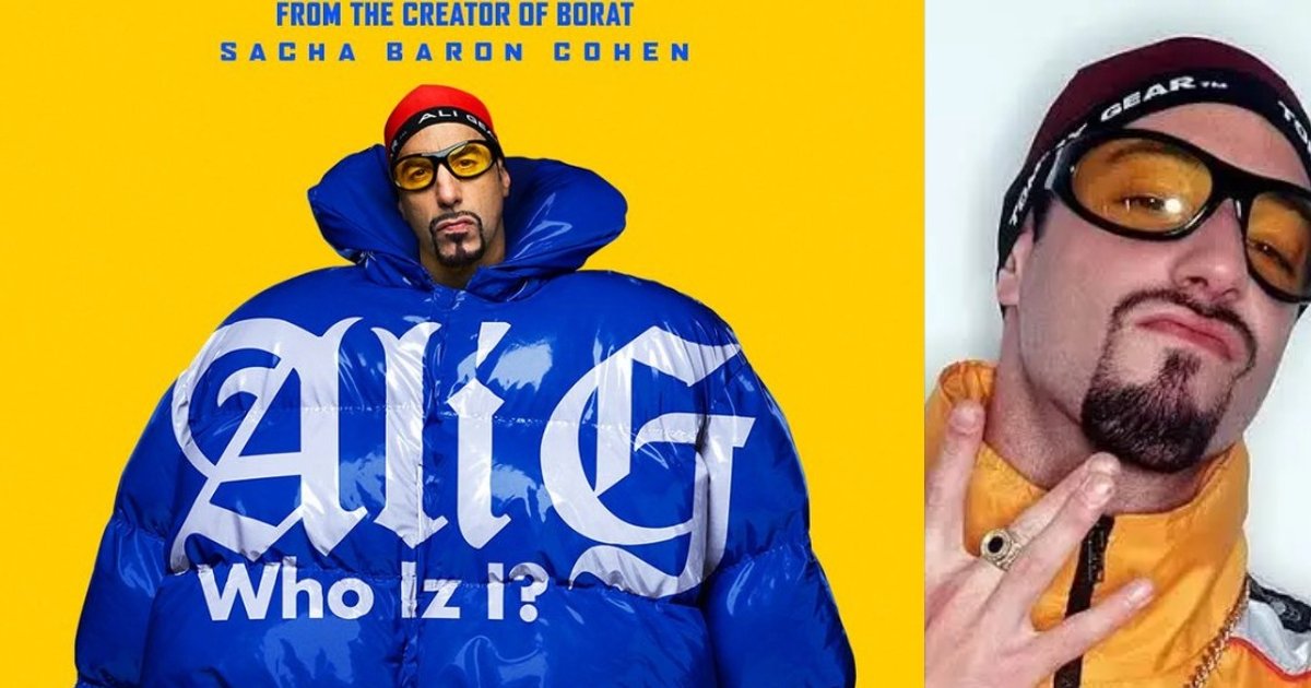 Primeiro pôster do novo filme #AliG, outro personagem famoso de Sacha Baron Cohe | Cinexcepción