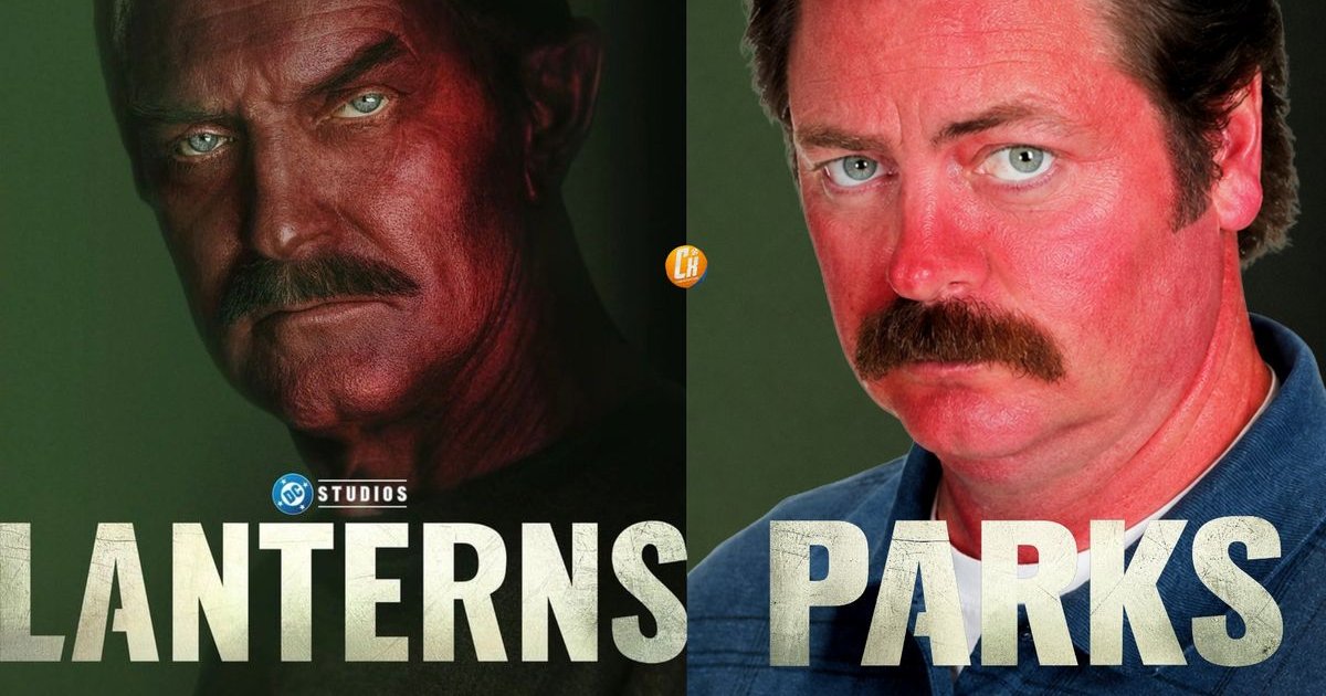Sinestro aus „Lanterns“ sieht genauso aus wie Ron Swanson, welche Band? | Cinexcepción