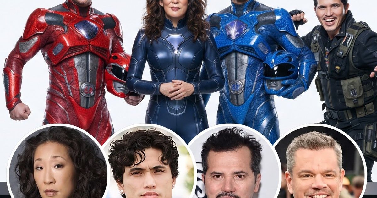 Matt Damon è il Red Ranger nel nuovo film Power Rangers. | Cinexcepción