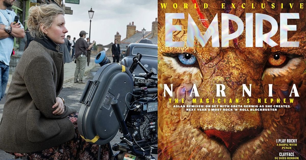 Primera foto de Aslan en la portada de Empire Magazine de 