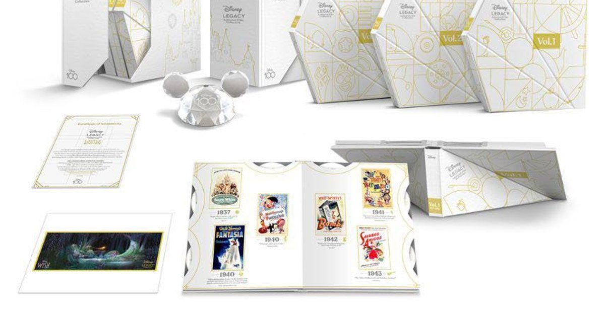 Disney lanzará el 14 de noviembre un box set coleccionable celebrando sus 1 | Cinexcepción