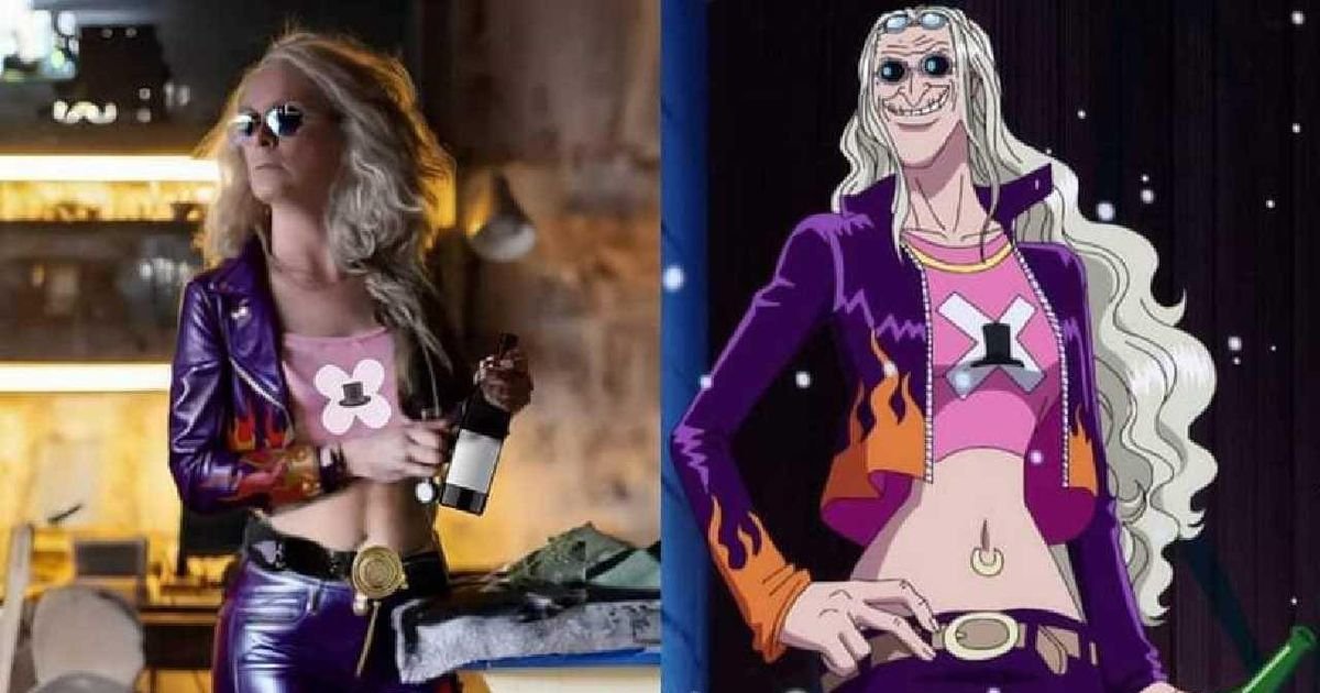 Jamie Lee Curtis dans le rôle du docteur Kureha de One Piece. | Cinexcepción