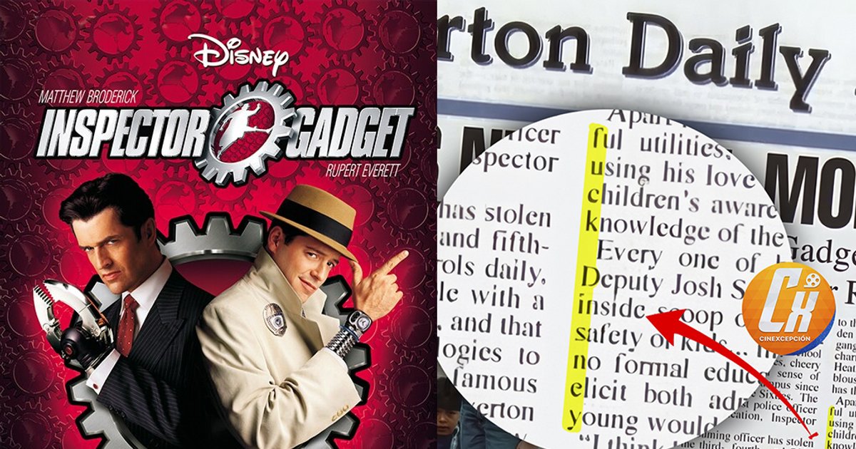 El dato curioso del día: Durante una escena de la película de Disney 'Inspe | Cinexcepción