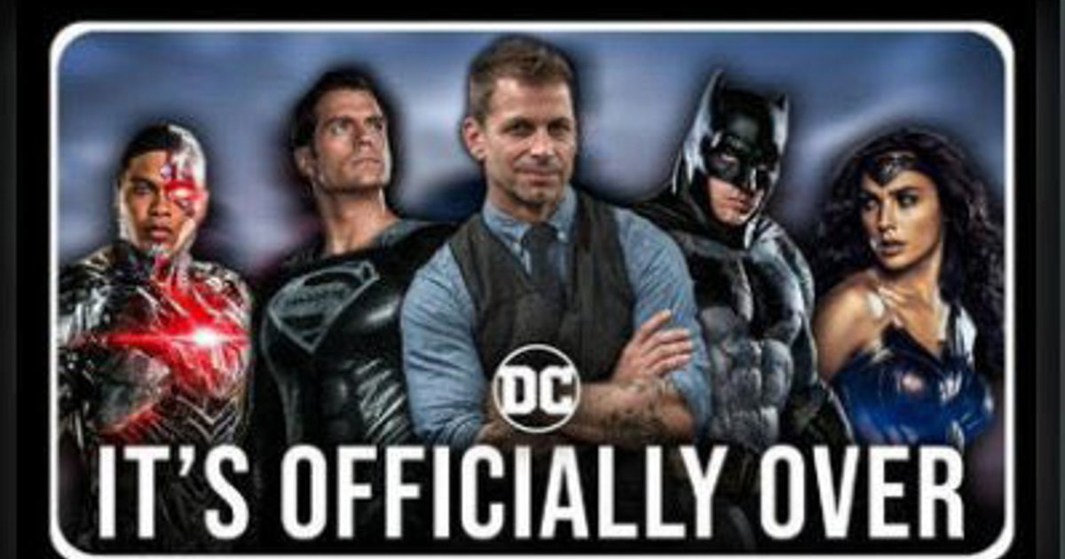 De la boca del propio Zack Snyder: El Snyderverso ya valió madre. | Cinexcepción