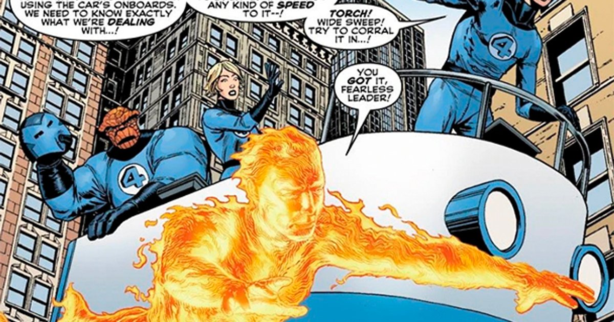 El Fantastic Car de los #FantasticFour en el rodaje de #Deadpool3 Si se fij | Cinexcepción