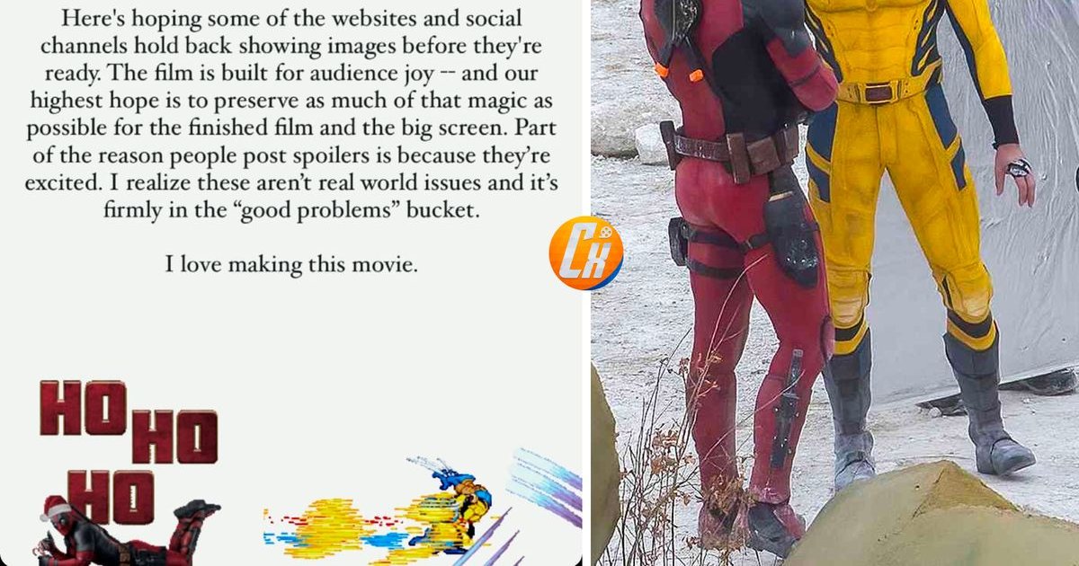 Dice Ryan Reynolds que ya lo tienen hasta la madre por estar filtrando foto | Cinexcepción