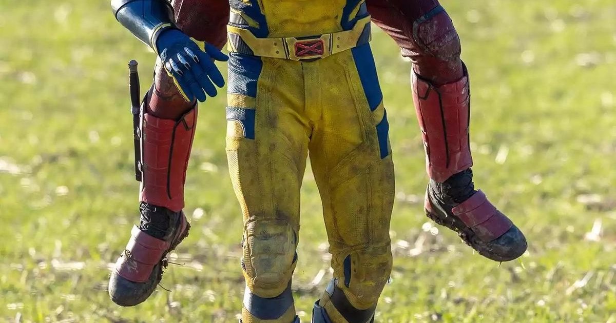 Deadpool e Wolverine na terra dos Teletubbies. | Cinexcepción