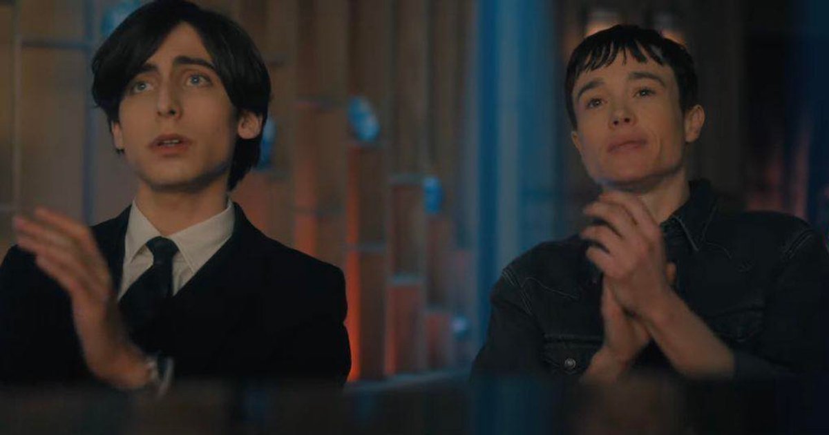 Ecco come appaiono Elliot Page e Aidan Gallagher nell'ultima stagione di 