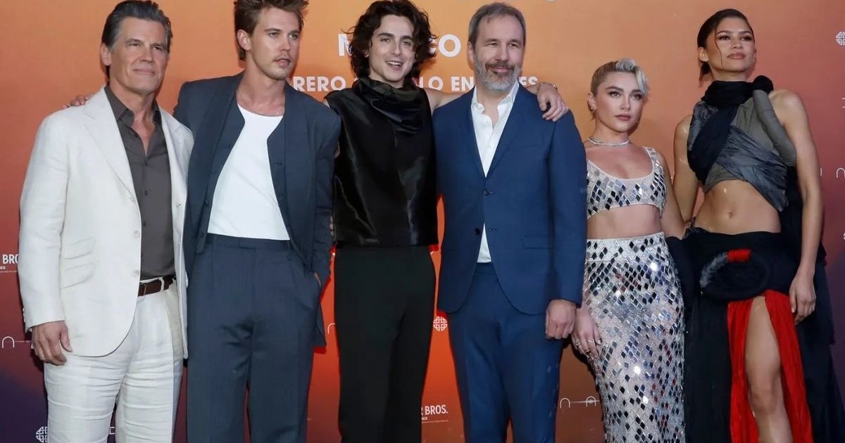 昨日の CDMX の #Dune2 のキャスト。この映画は2月29日まで公開されないが、Chrを始めとしてすでに多くの誇大宣伝が行われていることを覚えておいてく | Cinexcepción