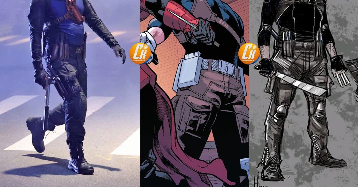 #DaredevilBornAgain でブルズアイのスーツを初めて見てみましょう。新しい外観は古典的なコミックの衣装から脱却していますが、明らかに次のようなも | Cinexcepción