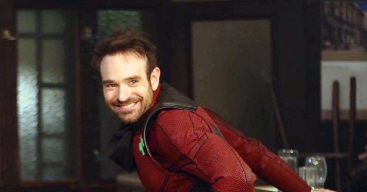 Charlie Cox am Set von #DaredevilBornAgain, dir geht es gut, mein Freund. | Cinexcepción
