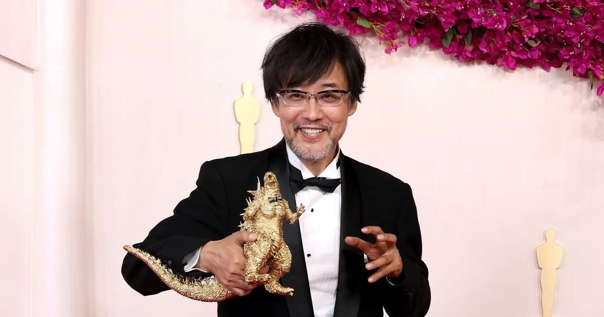 Takashi Yamazaki, réalisateur de 'GODZILLA MINUS ONE' arrivant à l'#Oscarxcepcio | Cinexcepción