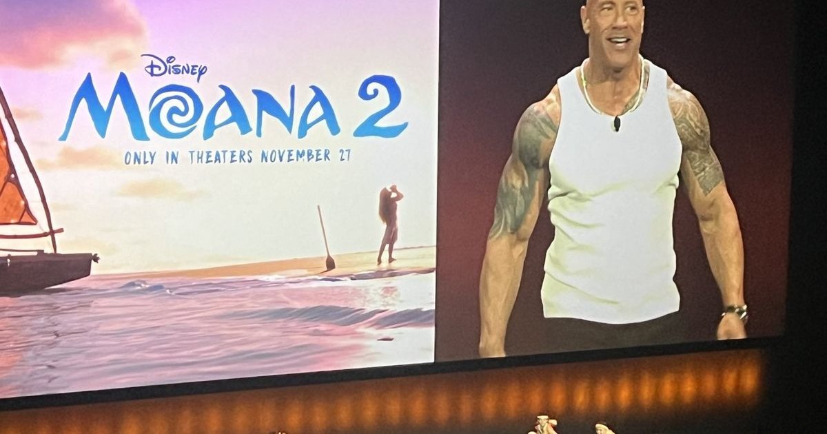Dwayne The Rock Johnson dit que #Moana 2 compte beaucoup pour lui. | Cinexcepción