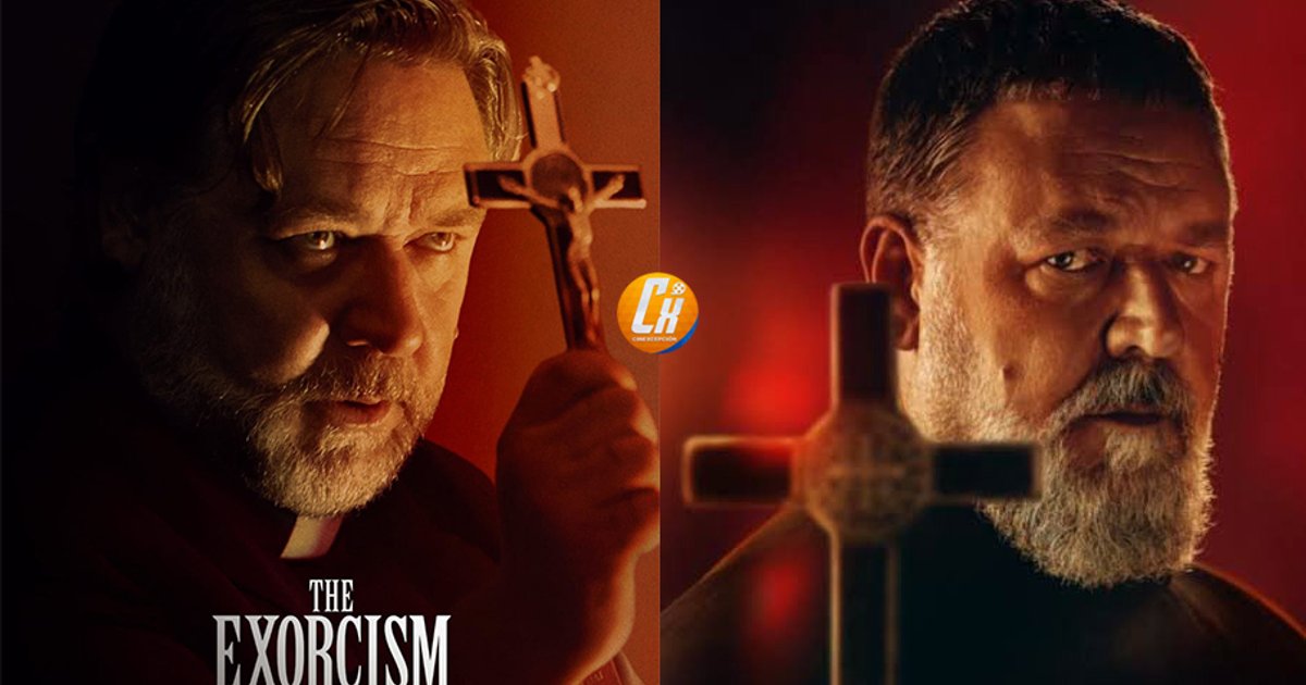 Póster de #TheExorcism, la nueva película de Russell Crowe. Pero no la conf | Cinexcepción