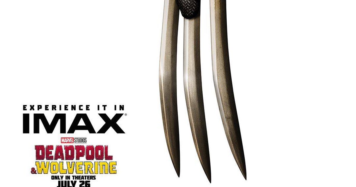 Locandina IMAX di 'DEADPOOL E WOLVERINE'. | Cinexcepción