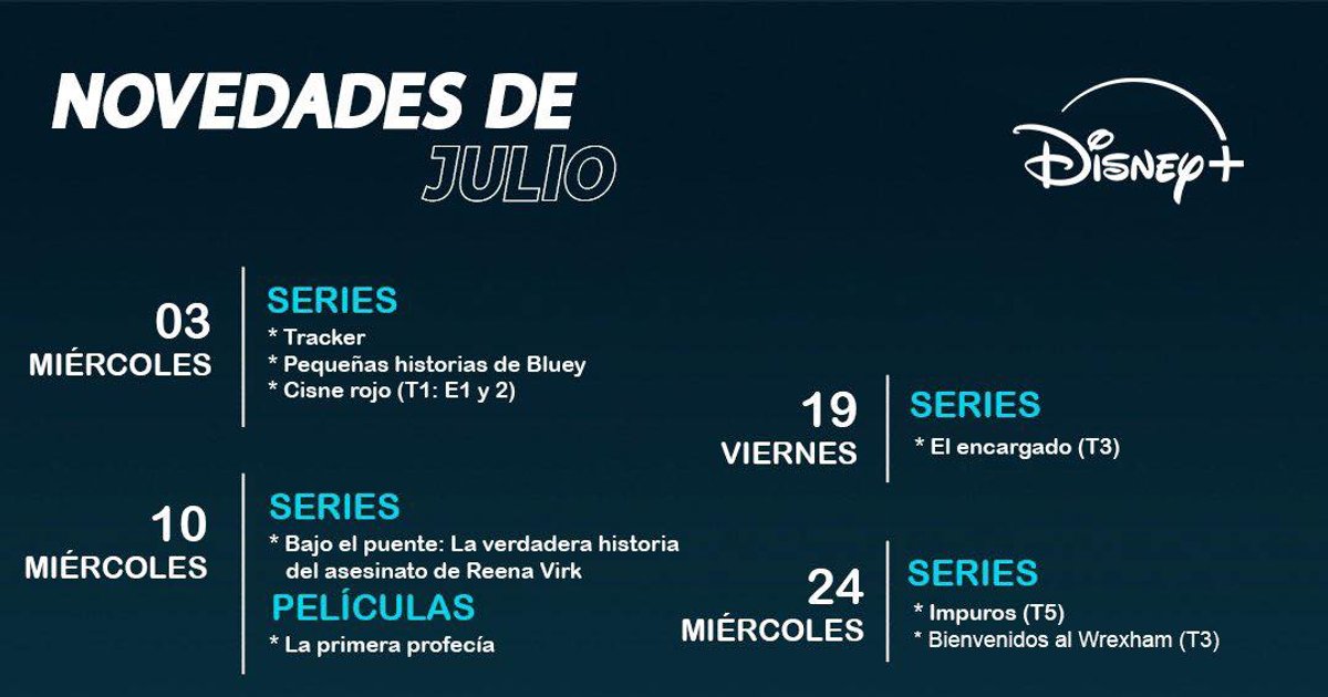 Cela arrive sur Disney+ en juillet. | Cinexcepción
