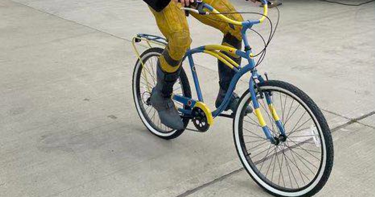 チーターバイクに乗ったチーター。 | Cinexcepción