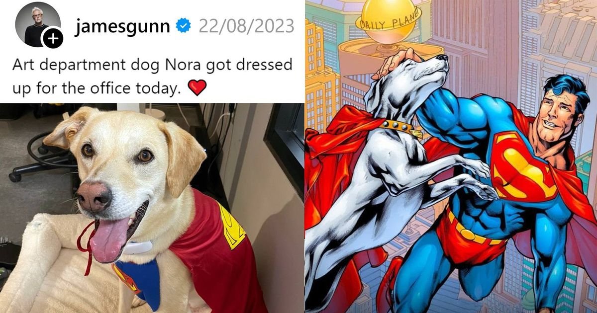 Krypto will appear in the new #Superman movie. | Cinexcepción