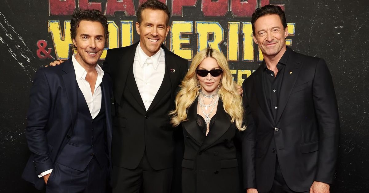 Madonna, Avril Lavigne e *NSYNC, ontem na estreia de #DeadpoolAndWolverine. | Cinexcepción