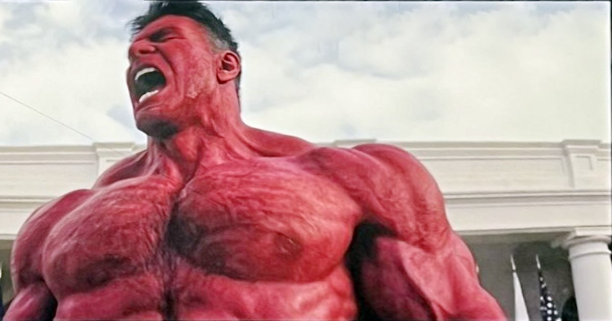 Uma nova imagem do Red Hulk interpretado por Harrison Ford em '#CaptainAmerica A | Cinexcepción