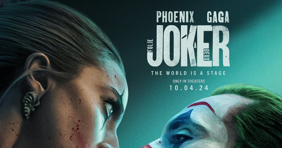 New poster for “THE JOKER 2” In theaters on October 4, if something else doesn't | Cinexcepción