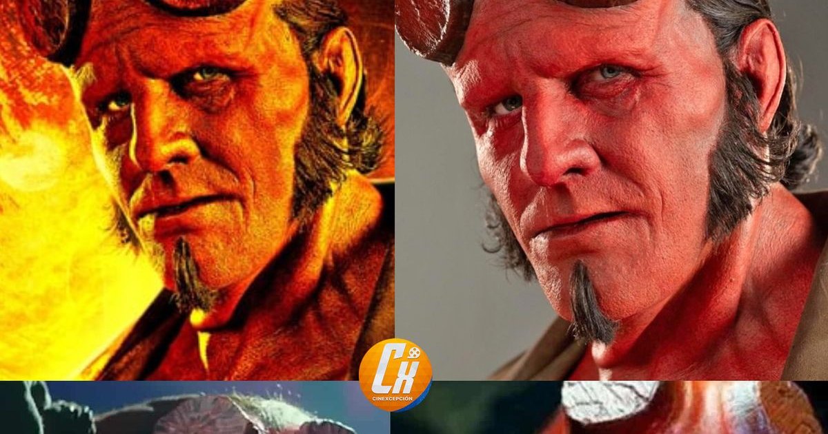 Uno de los maquillistas que trabajó en el diseño de #HellboyTheCrookedMan c | Cinexcepción