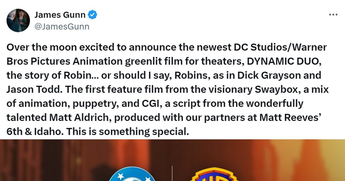 La primera película animada de #DCStudios se centrará en los Robin más icón | Cinexcepción