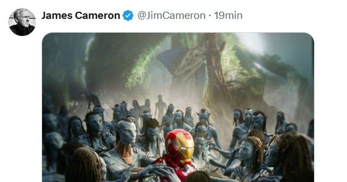 Olha só, o mocinho James Cameron já saiu para jogar flores na Marvel e reconhece | Cinexcepción