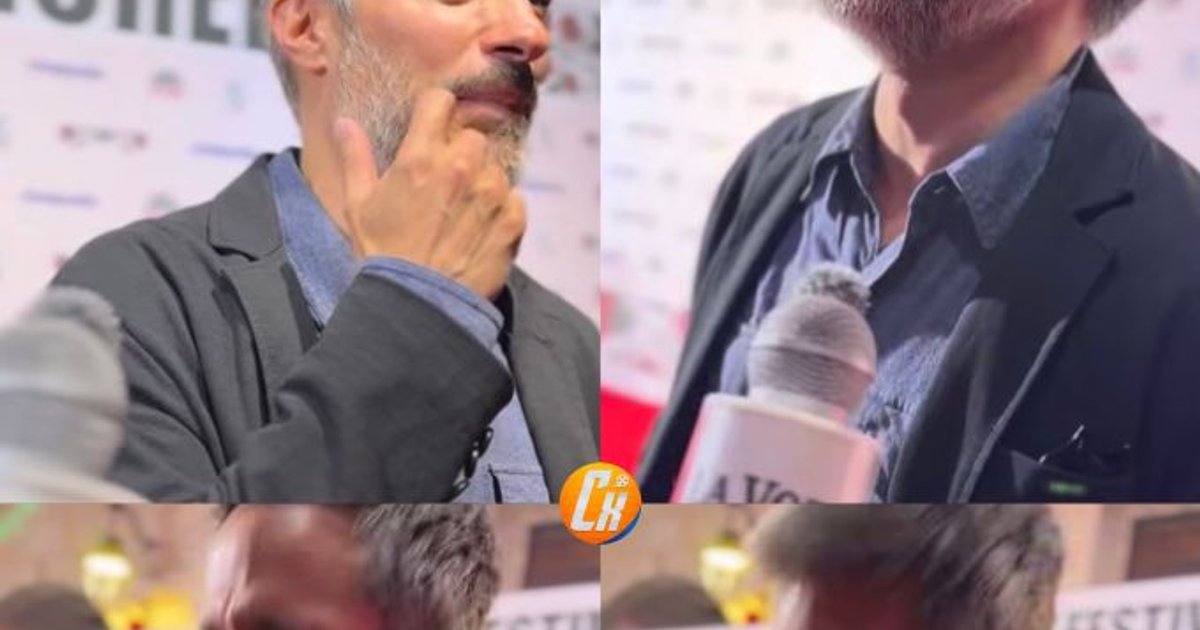 During his time on the FICM red carpet, Gael García Bernal was being interviewed | Cinexcepción
