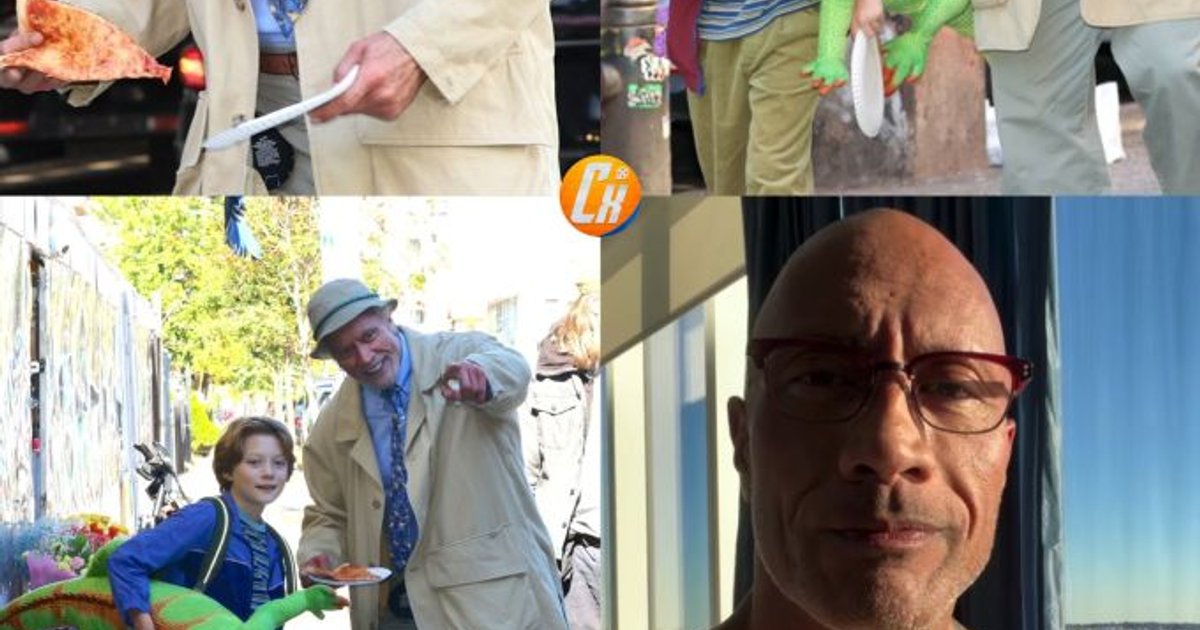 Dwayne The Rock Johnson strebt eine andere Rolle an, und jetzt machen die Fotos, | Cinexcepción