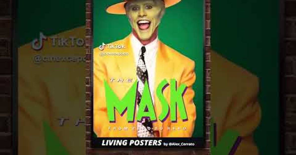 #TheMask #JimCarrey #LivingPosters #Cinexcepcion #Filme Offizielle vertikale Rol | Cinexcepción