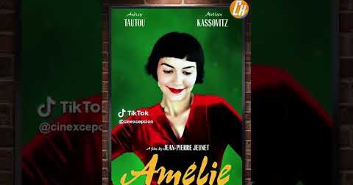 #Amelie #AudreyTautou #LivingPosters #Cinexcepcion #Movies Rolo vertical oficial | Cinexcepción