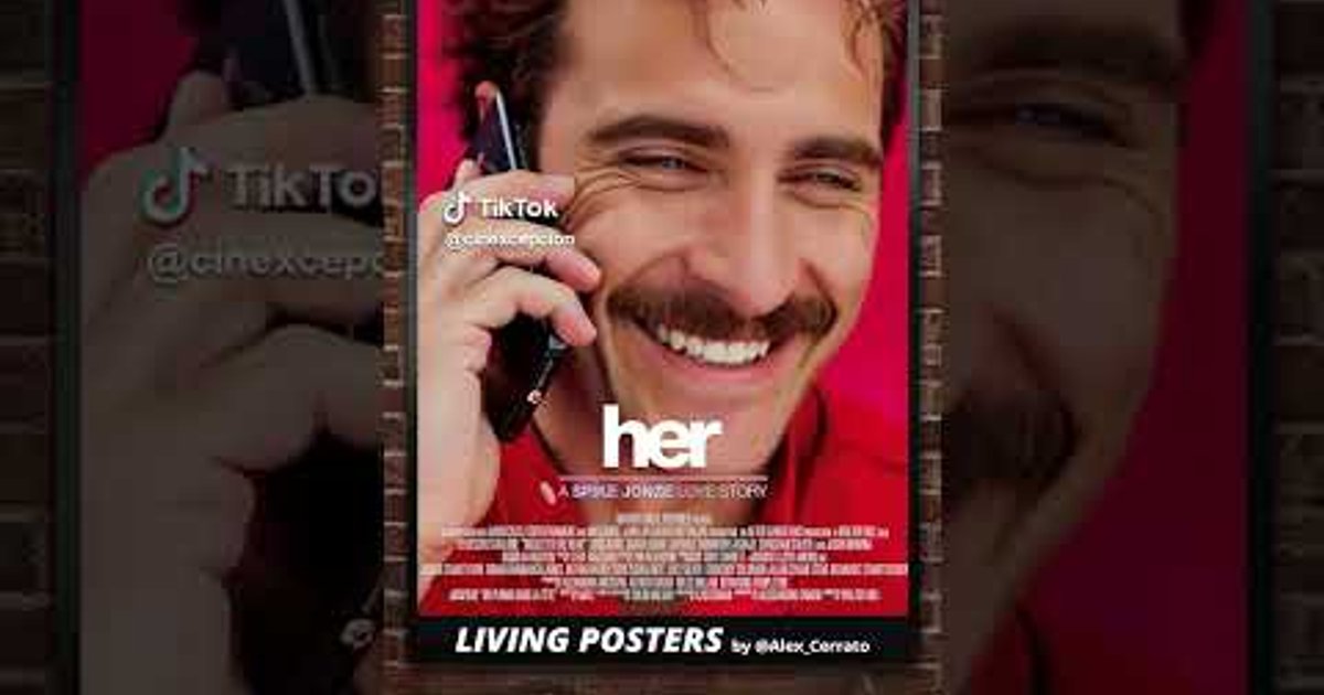 #彼女 #ホアキンフェニックス #リビングポスター #Cinexcepcion #映画 Cinexcepcion の公式縦型リール。 | Cinexcepción